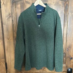 IZOD sweater quarter zip size XL